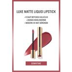 Bobbi Brown Luxe Matte Liquid Lipstick - 8 Saate Kadar Kalıcı Nemlendirme Etkili Likit Mat Ruj - Downtime - 6ml