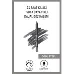 BOBBI BROWN Suya Dayanıklı 24 Saat Kalıcı Kajal Göz Kalemi - Cool Steel