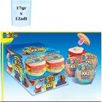 Bobbo Puzzle Burger Ahududu, Çilek ve Kola Aromalı Emzik Şeker ve Ekşili Toz Şeker (17GRX12ADT) - 17 gr
