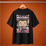 Bobby Boucher The Waterboy Oversize Tisort - Siyah - M
