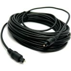 Boblov 10 Metre Optik Kablo 10M Dijital Optik Ses Kablosu Optik Fiber Toslink Kablo Erkek Erkek