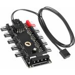 Boblov 10 Port Fan Kontrol 4 Pin Fan Çoklayıcı