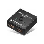 Boblov 2 Port HDMI To HDMI Çift Yönlü Switch ve Splitter HDMI Çoklayıcı Hdmii Seçici