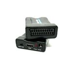 Boblov Scart HDMI Kompozit Video Dönüştürücü + Ses Scart To HDMI Çevirici Adaptörlü Pal/ntsc / Secam