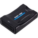 Boblov Scart To HDMI Av Çevirici Dönüştürücü Adaptör - Siyah