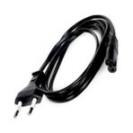 BoblovTeyp Işıldak Fişi C8 Power Güç Kablosu 1.5 Metre 2x0.75