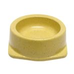 Bobo BO-3067Z Bambu 250 ml Sarı Köpek Mama Kabı