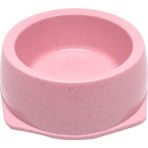 Bobo BO-3068Z Bambu 400 ml Pembe Köpek Mama Kabı