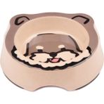 Bobo BO-3141Z Bambu 260 ml Gri Köpek Mama Kabı