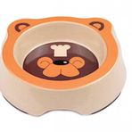 Bobo BO-3141Z Bambu 260 ml Turuncu Köpek Mama Kabı