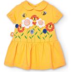 Boboli Kız Bebek Elbise - 6 Ay - Sarı