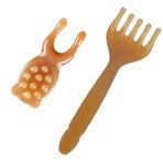 BOBOZHONG Gua Sha Tarağı, 2 adet Gua Sha Masaj Kazıyıcı, GuaSha Yüz Masaj Tarağı Gua Sha Reçine Saç Derisi Masaj Aleti