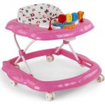 Boby 6 Tekerlek Müzikli Bebek Yürüteç - Pembe