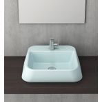 Bocchi 1005-029-0125 Firenze Mat Buz Mavisi Çanak Lavabo