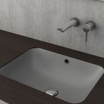 Bocchi 1006-006-0125 Scala Mat Gri 55 cm Tezgah Altı Lavabo