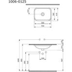 Bocchi 1006-025-0125 Scala Arch 55 cm Mat Kahve Tezgah Altı Lavabo