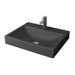 Bocchi 1077-020-0126 Scala 60 cm Mat Antrasit Tezgah Üstü Lavabo