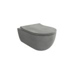 Bocchi 1417-069-0128 V Tondo Rimless Asma Klozet Mat Beton