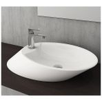 Bocchi 1470-001-0126 Milano Mini Dikdörtgen 30 cm Parlak Beyaz Çanak Lavabo