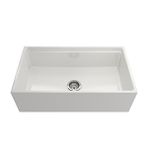 Bocchi 1504-001-0120 Contempo Step Rim Mutfak Eviyesi 84 Cm Beyaz