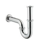 Bocchi 6180-0001 U Tipi Krom Lavabo Sifonu