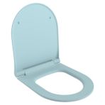 Bocchi A0336-029 Pure Slim Mat Buz Mavisi Klozet Kapağı