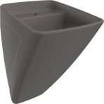 Bocchı Bocchi Firenze Asma Monoblok Lavabo - Mat Antrasit - 1082-020-0126 - Beyaz