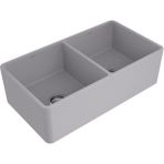 Bocchı Bocchi Lavello Seramik Mutfak Eviyesi - 1139-006-0120-03 - Mat Gri
