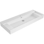 Bocchı Bocchi Milano Çift Etajerli 120 cm Parlak Beyaz Lavabo 1539-001-0126