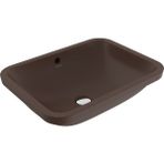 Bocchı Bocchi Scala Tezgah Alti Lavabo 55 cm -Mat Kahve - 1006-025-0125 - Beyaz