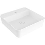 Bocchı Bocchi Sottile Slim Line Batarya Bankli Kare Lavabo 45X45CM. Mat Beyaz - 1598-002-0126