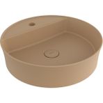 Bocchı Bocchi Sottile Slim Line Batarya Bankli Yuvarlak Lavabo 45CM. Mat Kaşmir - 1599-011-0126 - Beyaz