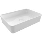 Bocchı Bocchi Sottile Slim Line Tezgah Üstü Lavabo Parlak Beyaz 55 cm - 1476-001-0125