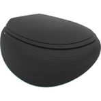 Bocchı Bocchi Strata Asma Rimless Klozet Mat Siyah Kapak Dahil 1412-004-0128 - Beyaz