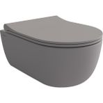 Bocchı Bocchi V-Tondo Rimless Asma Klozet - Mat Gri - 1417-006-0128 - Beyaz