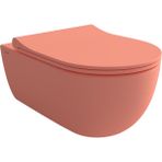 Bocchı Bocchi V-Tondo Rimless Asma Klozet - Mat Somon - 1416-032-0128 - Beyaz