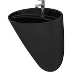 Bocchı Bocchi - Venezia Asma Monoblok Lavabo Batarya Delikli Parlak Siyah - 1083-005-0126