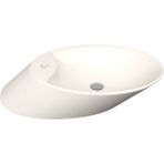 Bocchı Bocchi Vessel Batarya Bankli Çanak Lavabo 72 cm - Parlak Bisküvi - 1021-014-0126 - Beyaz