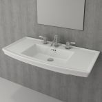 Bocchi Classico Lavita 100 cm Mat Beyaz Lavabo