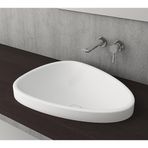 Bocchi Etna 1112-002-0125 58 cm Mat Beyaz Tezgah Üstü Lavabo