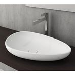 Bocchi Etna 58 cm Mat Beyaz Çanak Lavabo