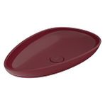 Bocchi Etna Çanak Lavabo 58 Cm Parlak Burgonya Bordosu 1114-072-0125 Çok Renkli