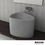 Bocchi Etna Gri Tezgah Üstü Monoblok Lavabo