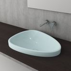 Bocchi Etna Mat Buz Mavisi 58 cm Tezgah Üstü Lavabo