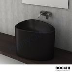 Bocchi Etna Mat Siyah Tezgah Üstü Monoblok Lavabo