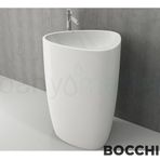 Bocchi Etna Parlak Beyaz Monoblok Lavabo