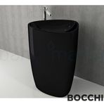 Bocchi Etna Parlak Siyah Monoblok Lavabo