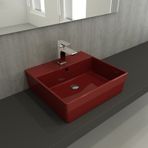 Bocchi Milano 50 cm Çanak Parlak Kırmızı Lavabo