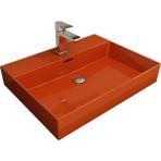 Bocchi Milano 60 cm Çanak Parlak Turuncu Lavabo