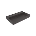 Bocchi Milano 80 cm Çanak Mat Antrasit Lavabo